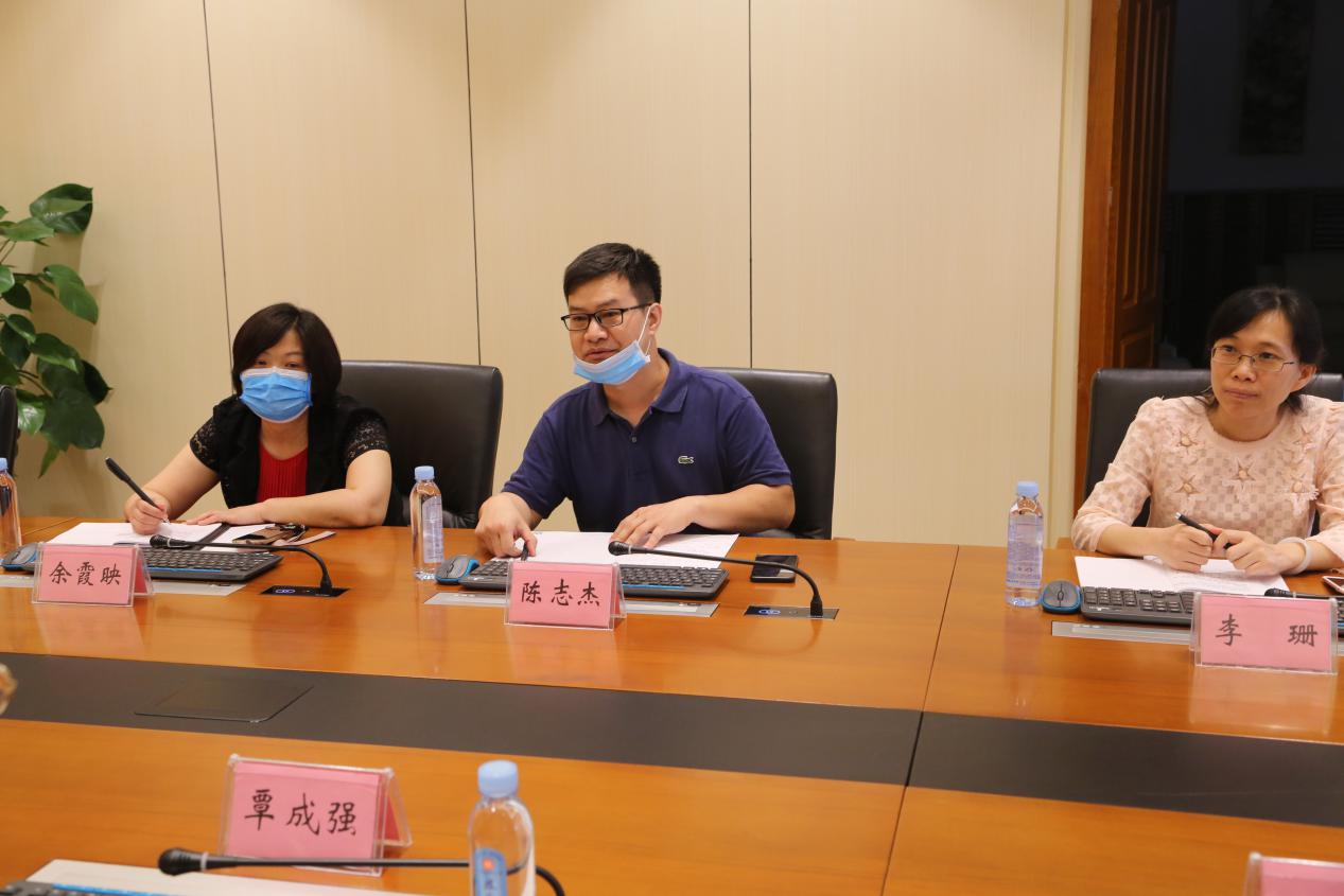 中国广西国际青年交流学院院长陈志杰到访我院